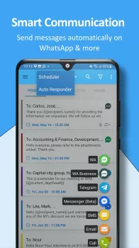 SKEDit: Auto Message Scheduler MOD APK (Unlocked, Premium) v3.1.0.6 screenshot 1