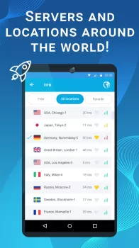 VPN - fast proxy + secure MOD APK (Unlocked, Premium) v2.6.7 screenshot 3