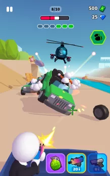Rage Road MOD APK (Unlocked, Free purchase, Weak enemy) v1.3.27 screenshot 11