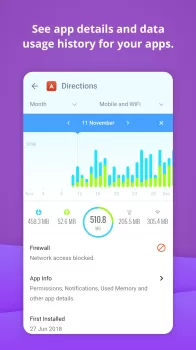 GlassWire Data Usage Monitor MOD APK (Unlocked, Pro) v3.0.386r screenshot 7