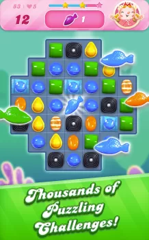 Candy Crush Saga MOD APK (Unlocked) v1.286.1.1 screenshot 11