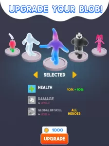 Blob Hero MOD APK (Unlimited money, Mod Menu, God Mode) v2.9.0 screenshot 17