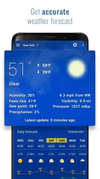 Sense V2 Flip Clock & Weather MOD APK (Unlocked, Premium) v7.09.0 screenshot 2