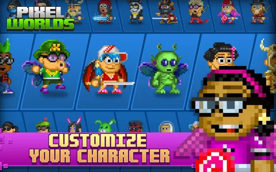 Pixel Worlds: MMO Sandbox MOD APK (Remove ads, Mod speed) v1.7.80 screenshot 15