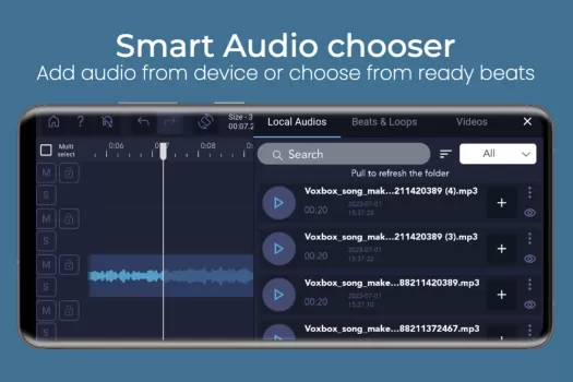 Pro Audio Editor - Music Mixer MOD APK (Unlocked, Premium) v7.2.0 screenshot 7