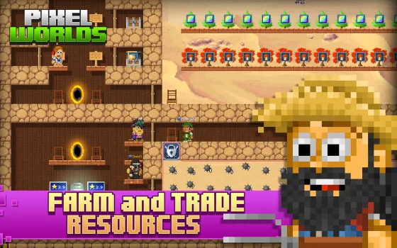 Pixel Worlds: MMO Sandbox MOD APK (Remove ads, Mod speed) v1.7.80 screenshot 6