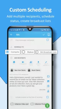 SKEDit: Auto Message Scheduler MOD APK (Unlocked, Premium) v3.1.0.6 screenshot 2