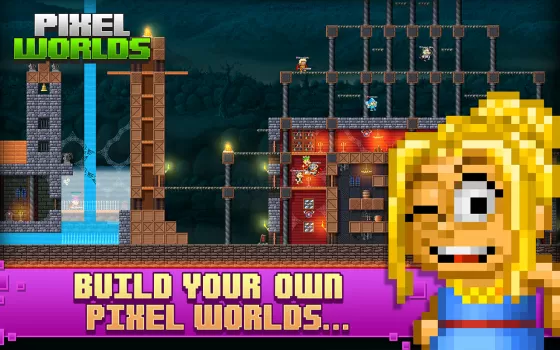 Pixel Worlds: MMO Sandbox MOD APK (Remove ads, Mod speed) v1.7.80 screenshot 4