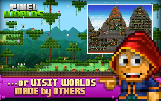 Pixel Worlds: MMO Sandbox MOD APK (Remove ads, Mod speed) v1.7.80 screenshot 13
