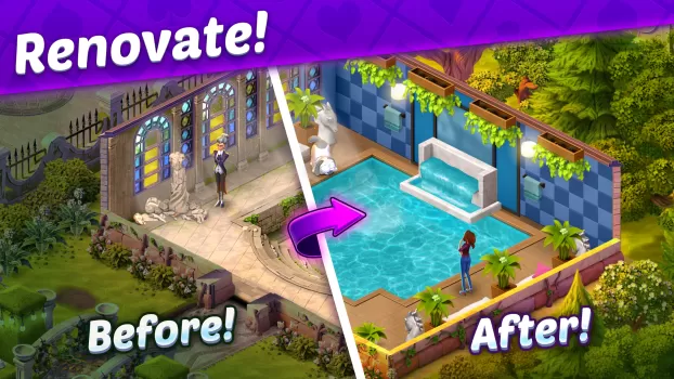 Solitaire Story - Ava's Manor MOD APK (Unlimited money, Free purchase, Mod Menu) v47.0.0 screenshot 7