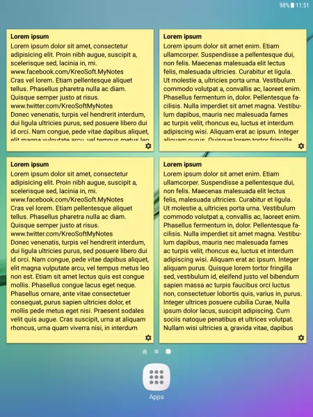 My Notes - Notepad
