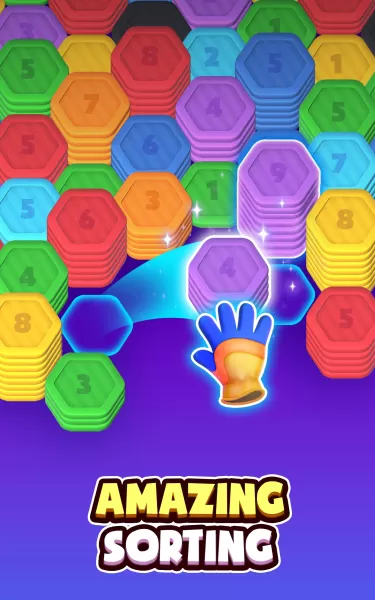 Hexa Stack: Sorting Puzzle