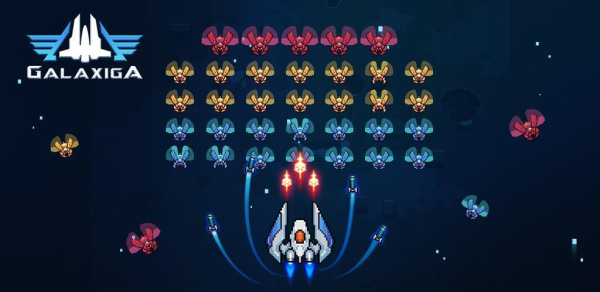 Galaxiga Arcade Shooting Game