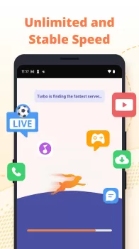 Turbo VPN - Secure VPN Proxy MOD APK (Unlocked, Premium) v4.1.2.1 screenshot 3