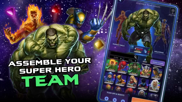 MARVEL Puzzle Quest: Match RPG MOD APK (Remove ads) v302.677972 screenshot 3