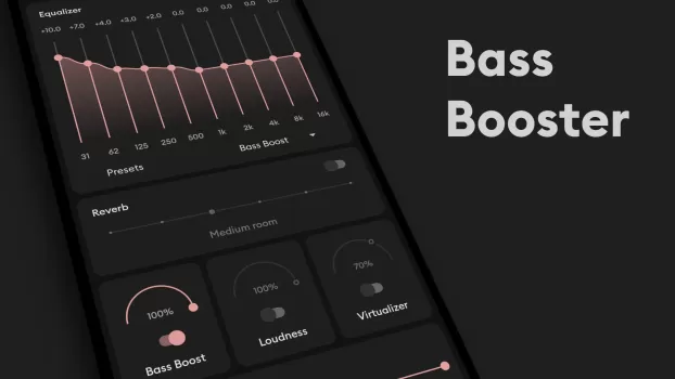 Flat Equalizer - Bass Booster MOD APK (Unlocked, Premium) v6.2.0 screenshot 3