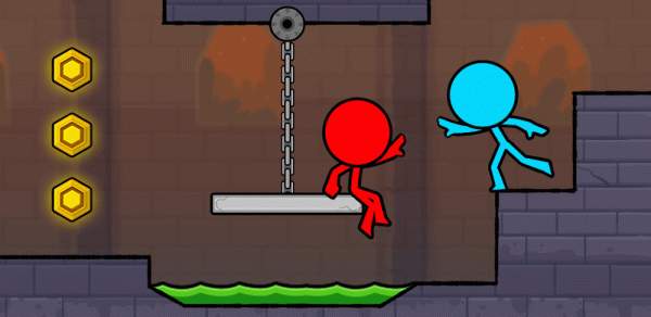 Red and Blue Stick: Animation