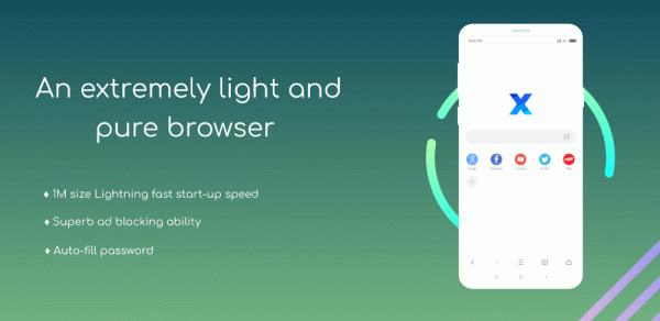 XBrowser - Mini & Super fast