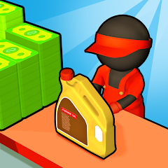 Gas Station: Idle Game MOD APK (Remove ads, Paid for free, Unlimited money, Unlocked)