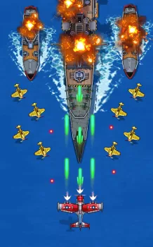 1945 Air Force: Airplane games MOD APK (God Mode) v13.74 screenshot 10