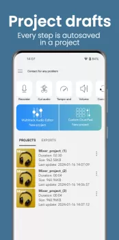 Pro Audio Editor - Music Mixer MOD APK (Unlocked, Premium) v7.2.0 screenshot 4