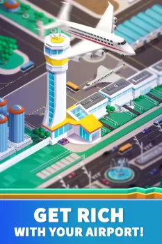 Idle Airport Tycoon - Planes MOD APK (Unlimited money) v1.4.7 screenshot 2
