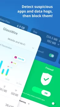 GlassWire Data Usage Monitor MOD APK (Unlocked, Pro) v3.0.386r screenshot 2