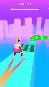 Sky Roller: Rainbow Skating MOD APK (Unlimited money) v1.28.3 screenshot 5