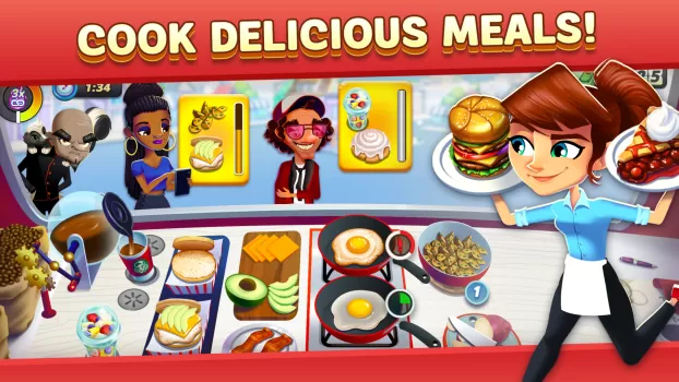 Diner DASH Adventures MOD APK (Remove ads, Unlimited money, Mod Menu, Mod speed) v1.62.0 screenshot 11