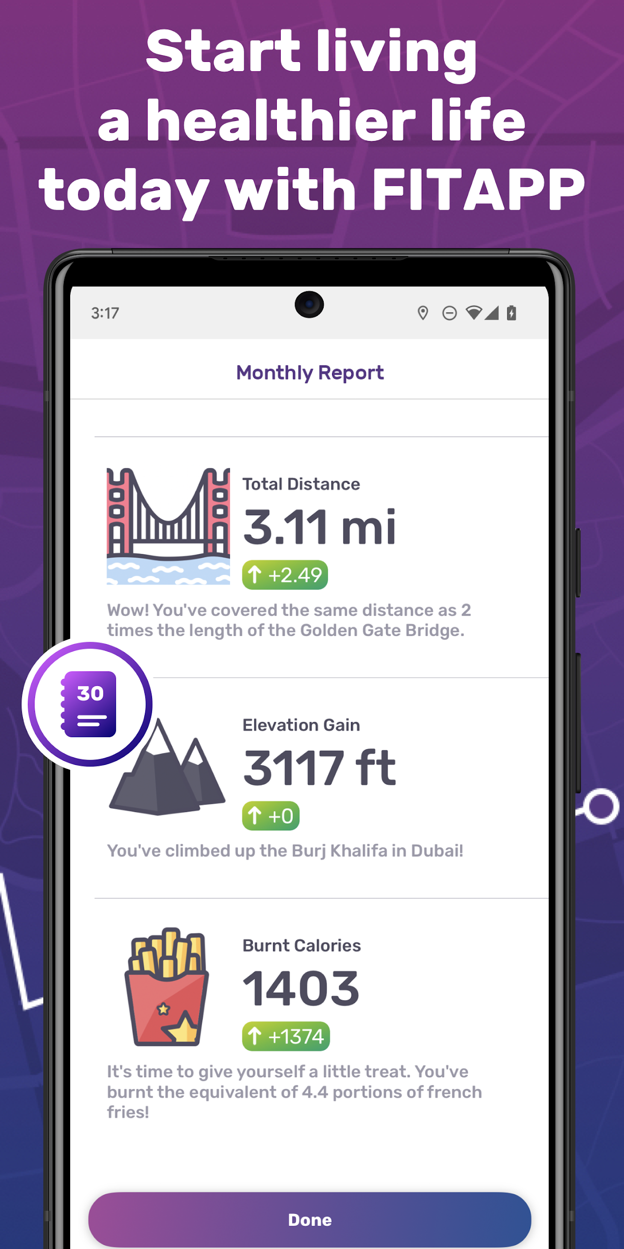 Running Tracker App - FITAPP