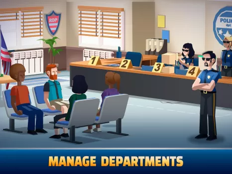 Idle Police Tycoon - Cops Game MOD APK (Remove ads, Unlimited money) v1.28 screenshot 14