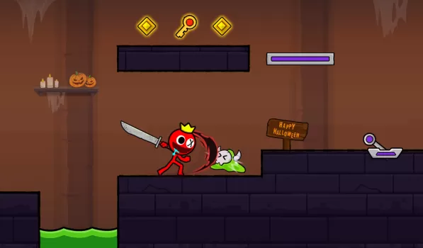 Red Stick Boy: Adventure Game MOD APK (Remove ads, Unlimited money) v2.8.0 screenshot 10