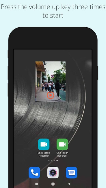 Background video recorder
