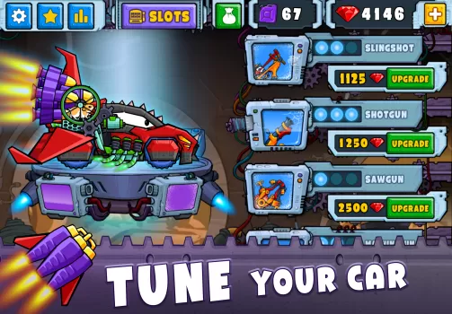 Car Eats Car 2 - Racing Game MOD APK (Unlimited money, Free Craft) v2.1 screenshot 2