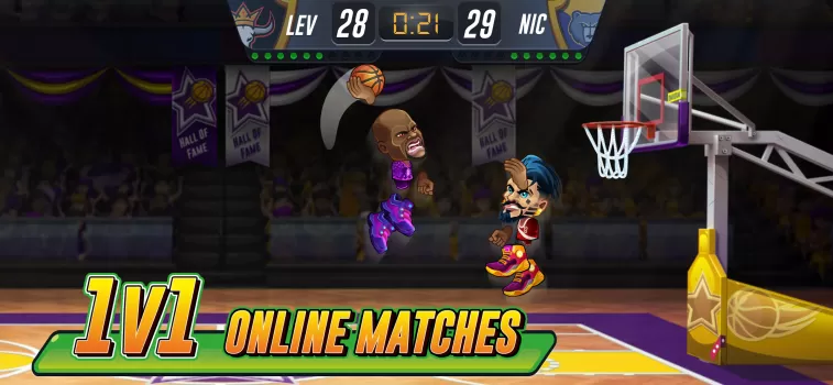 Basketball Arena: Online Game MOD APK (Mod Menu, Mod speed) v1.111.2 screenshot 1