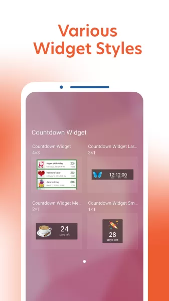 Countdown Days App & Widget