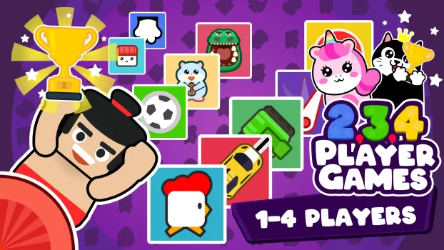 2 3 4 Player Mini Games MOD APK (Remove ads, Unlimited money) v4.2.9 screenshot 1