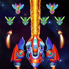 Shootero: Galaxy Space Shooter MOD APK (Mod Menu, High Damage, Weak enemy)