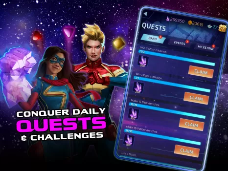 MARVEL Puzzle Quest: Match RPG MOD APK (Remove ads) v302.677972 screenshot 20