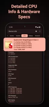 Device Info: System & CPU Info MOD APK (Donate) v3.3.8.5 screenshot 3