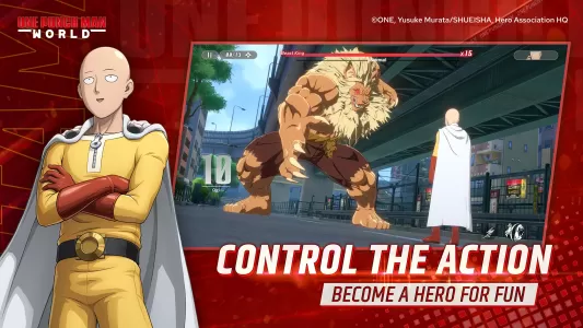 One Punch Man World MOD APK (Mod Menu, Weak enemy) v1.0.0 screenshot 7