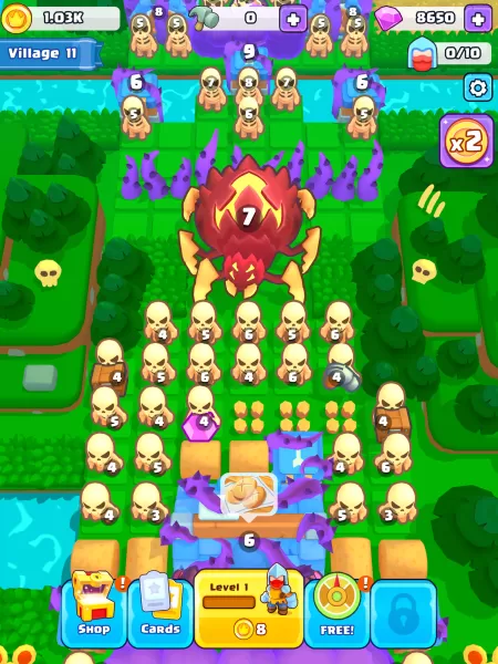 Brave Merge - Battle & Defense