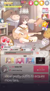 Guitar Girl MOD APK (Unlimited money, Mod speed) v6.0.0 screenshot 4