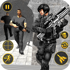 Anti-Terrorist Shooting Game MOD APK