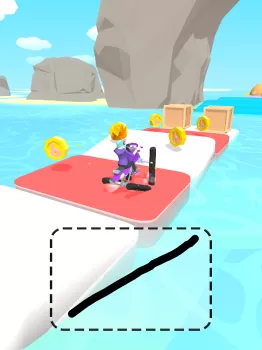 Scribble Rider MOD APK (Free purchase, Mod speed) v3.0.0 screenshot 7