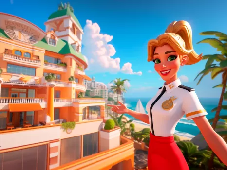 Doorman Story: Hotel Simulator MOD APK (Unlimited money) v1.13.6 screenshot 8