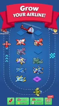 Merge Planes Idle Plane Game MOD APK (Remove ads, Free purchase, Mod speed) v1.5.01 screenshot 17