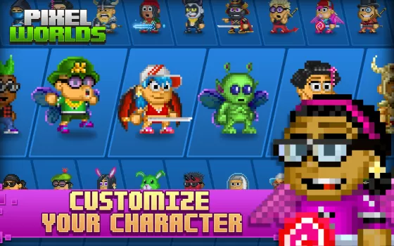 Pixel Worlds: MMO Sandbox MOD APK (Remove ads, Mod speed) v1.7.80 screenshot 23