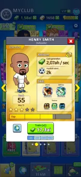 Idle Soccer Story MOD APK (Remove ads, Unlimited money) v0.17.2 screenshot 4