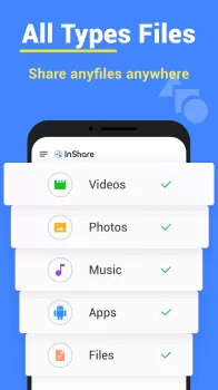 File Sharing - InShare MOD APK (Unlocked, Pro) v2.1.1.1 screenshot 6